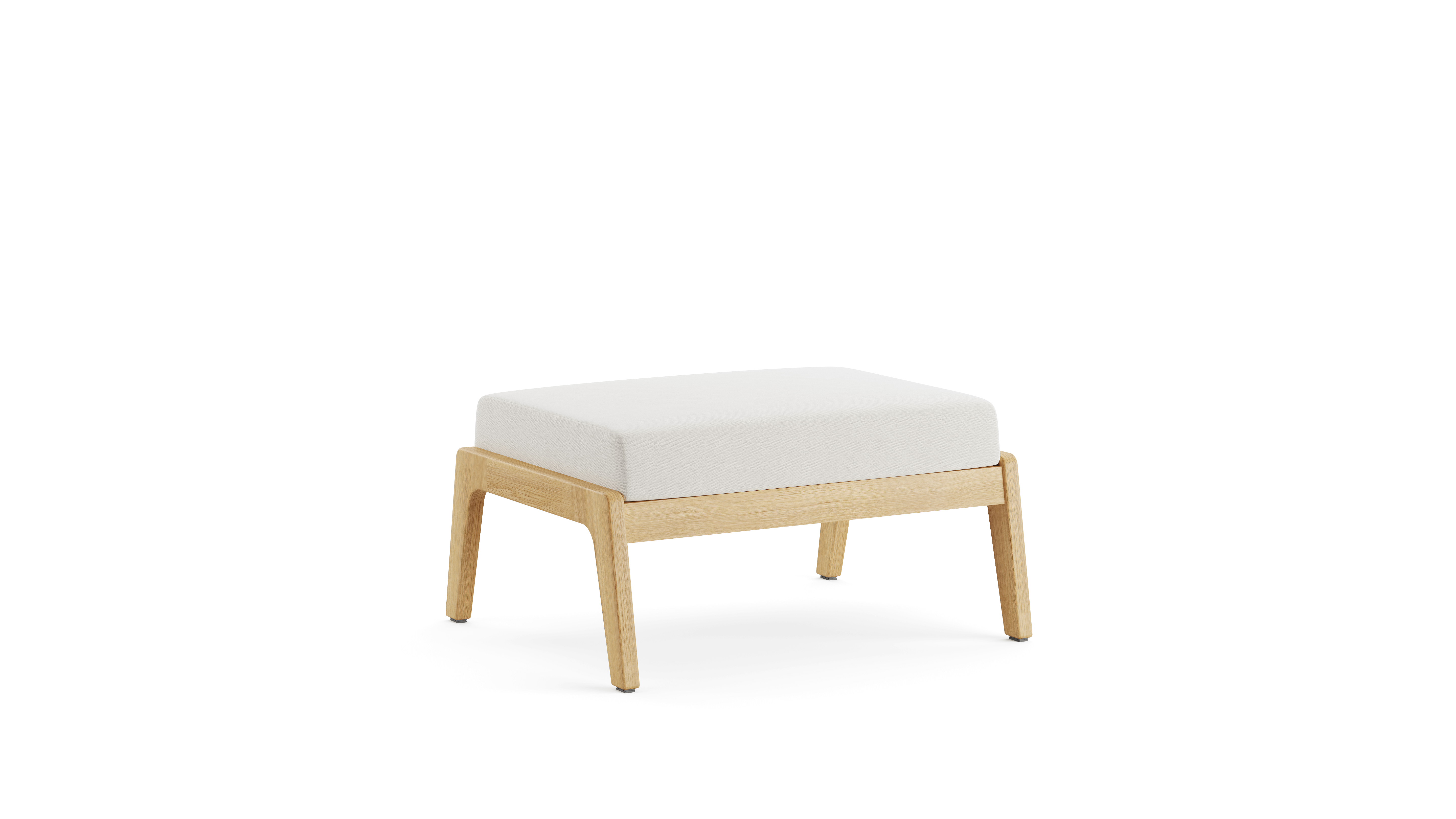 Coral Footstool